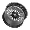 22" Fittipaldi Off Road FTF505BM Gloss Black Milled 22x10 6x135 6x5.5 -19mm Rim