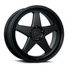 Set 4 20" Katana Wheels KR03 20x8.5 5x108 40mm Matte Black Racing Rims