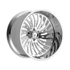 24" Fittipaldi Offroad FTF507P Polished 24x10 Wheel 4x156 -25mm Rim