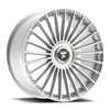 22" Fittipaldi Street FS370HS Hyper Silver 22x9.5 Wheel 6x135 6x5.5 25mm Rim