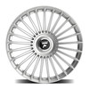 22" Fittipaldi Street FS370HS Hyper Silver 22x9.5 Wheel 6x135 6x5.5 25mm Rim