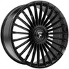 Set 4 22" Fittipaldi Street FS370B Gloss Black 22x9.5 Wheels 5x5 5x130 34mm Rims