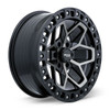 18" RTX Zion Satin Black Tinted Bronze Wheel 18x9 6x5.5 0mm Rim For Chevy GMC