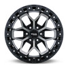 18" RTX Zion Satin Black Tinted Bronze Wheel 18x9 6x5.5 0mm Rim For Chevy GMC