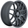 17" RTX Envy Matte Gunmetal Wheel 17x7.5 5x112 38mm Rim