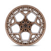 22" Fuel 1PC FC873 Charger Platinum Bronze 22x9.5 Wheel 6x5.5 18mm Truck Rim