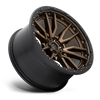 Fuel 1PC D681 Rebel 20x9 8x6.5 Matte Bronze Black Bead Ring Wheel 20" 1mm Rim