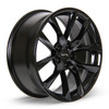 20" RTX Spider Gloss Black Wheel 20x8.5 5x4.5 35mm Rim