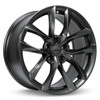 Set 4 18" RTX Spider Gunmetal Wheels 18x8.5 5x4.5 35mm Rims