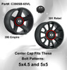 Vision 390 Empire 391 Rebel center cap