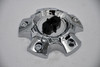 Vision 404 Brawl C404-65V Chrome Gloss Black Logo Wheel Center Cap Fit 5x5 5x4.5