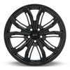 Set 4 18" RTX Black Widow Satin Black 18x8 Wheels 5x115 42mm Rims