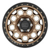 KMC KM545 Trek 17x9 5x5.0 Matte Bronze With Black Lip Wheel 17" 0mm Rim