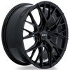 17" RTX Valkyrie Gloss Black Wheel 17x7.5 5x4.5 40mm Rim
