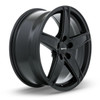 16" RTX Frost Gloss Black Wheel 16x6.5 5x100 35mm Rim