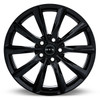 18" RTX Alto Gloss Black Wheel 18x8.5 5x4.5 35mm Rim