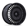 20" Asanti Black AB040 Tiara Gloss Black 20x10.5 Wheel 5x115 5x120 18mm Rim