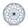 24" DUB 1PC DC274 Anomaly Chrome 24x10 Wheel 5x115 5x120 15mm Rim