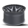 20" Vortek Atheno VRT-603 Matte Titanium 20x9 Wheel 6x135 6x5.5 0mm Rim For GMC