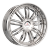 20" Cavallo CLV-54 Nano Chrome 20x8.5 Wheel 5x4.5 5x120 35mm Rim