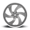24" US Mag U133 Desperado 24x10 6x5.5 Anthracite Milled Diamond Right Wheel 25mm