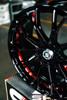 18" Spec-1 SP-59 Gloss Black & Red Undercut 18x8 Wheel 5x110 5x4.5 38mm Rim
