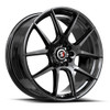 Set 4 17" Spec-1 SP-71 Gloss Black 17x8 Wheels 5x108 5x4.5 42mm Rims