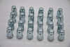 Set 24 Zinc Lug Nuts 1/2" 5/6 Lug Wheel Fitment 3/4" 19mm Hex Long Kit Fits Jeep