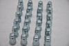Set 24 Zinc Lug Nuts 1/2" 5/6 Lug Wheel Fitment 3/4" 19mm Hex Long Kit Fits Jeep