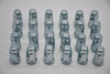 Set 24 Zinc Lug Nuts 1/2" 5/6 Lug Wheel Fitment 3/4" 19mm Hex Long Kit Fits Jeep