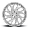 DUB 1PC S261 G.O.A.T. 26x10 6x135 Silver Brushed Face Wheel 26" 30mm Truck Rim
