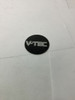 V-Tec Truck Wheel Small 5 Lug Center Cap Black w/ New Logo 1.75" Diameter VT295