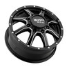Moto Metal MO995 20x8.25 8x6.5 Satin Black Milled - Front Wheel 20" 127mm Rim