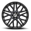Set 4 20" XF Off-Road XF-235 Black & Mach Titanium DDT 20x9 Wheels 6x135 6x5.5 0mm