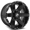 22" XF Off-Road XF-214 Black w/ Black Inserts Wheel 22x12 6x135 6x5.5 -44mm