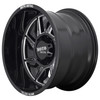 Moto Metal MO997 Hurricane 20x10 6x135 Black Milled - Left Directional Wheel 20"