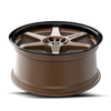 18" Spec-1 SPT-33 Matte Bronze & Black Lip 18x8.5 Wheel 4x100 4x4.5 38mm Rim