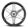 17" Spec-1 SPT-33 Gloss Black & Machined 17x8 Wheel 5x110 5x4.5 38mm Rim