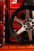 17" Spec-1 SPT-33 Gloss Black & Machined 17x8 Wheel 5x105 5x4.5 38mm Rim