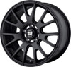 Motegi MR118 MS7 18x8 5x112 Matte Black Wheel 18" 45mm Rim