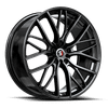 Set 4 18" Spec-1 SP-61 Gloss Black 18x8 Wheels 5x110 5x4.5 38mm Rims