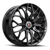 Set 4 18" Spec-1 SP-57 Gloss Black 18x8 Wheels 5x4.5 5x120 38mm Rims
