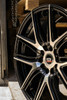 20" Spec-1 SP-56 Gloss Black & Machined 20x8.5 Wheel 5x100 5x4.5 38mm Rim