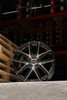 20" Spec-1 SP-56 Gloss Black & Machined 20x8.5 Wheel 5x100 5x4.5 38mm Rim