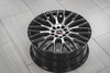 17" Spec-1 SP-55 Gloss Black & Machined 17x7.5 Wheel 5x4.5 5x120 42mm Rim