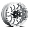 20" Voxx G-FX TR28 Silver Full Machine Face Lip 20x9 Wheel 6x135 6x5.5 18mm Rim