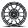 18" Voxx G-FX TR28 Gloss Gun Metal 18x9 Wheel 6x5.5  0mm Rim For Chevy GMC Ram