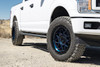 20" KMC KM549 GRS 20x9 6x5.5 Midnight Blue With Gloss Black Lip Wheel 18mm Rim
