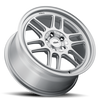17" Voxx Noto Silver 17x7.5 Wheel 5x110 5x115 40mm Rim