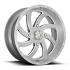 MSA Offroad Wheels M36 Switch 18x7 4x156 Brushed Titanium Wheel 18" 0mm Rim